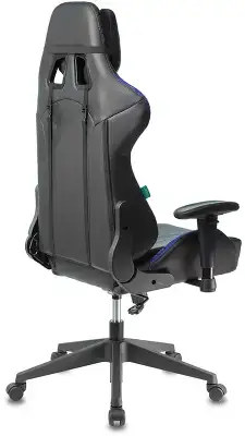 Кресло игровое Zombie VIKING 5 AERO черный/синий эко.кожа с подголов. крестов. пластик