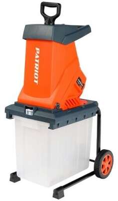 Измельчитель садовый PATRIOT SE26 [732304626] { 2600Вт, макс диаметр веток 40мм, 4050 об/мин, пластик бак 50л }