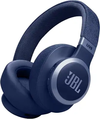 Гарнитура накладные JBL Live 770NC синий беспроводные bluetooth оголовье (JBLLIVE770NCBLU)