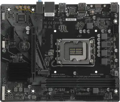 Материнская плата Gigabyte H610M K DDR4 Soc-1700 Intel H610 2xDDR4 mATX AC`97 8ch(7.1) GbLAN+HDMI