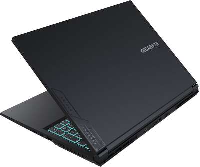 Ноутбук Gigabyte G6 MF Intel Core i7-13620H/16Gb/SSD512Gb/RTX4050 6Gb/16"/IPS/WUXGA/1920x1200/165Hz/NoOS/black (MF-H2KZ893KD)