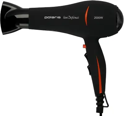 Фен Polaris PHD2038Ti 2000Вт черный/красный (PHD 2038TI)