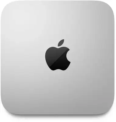 ПК Apple Mac mini A2686 slim M2 8 core (3.49) 16Gb SSD256Gb 10 core GPU macOS GbitEth WiFi BT серебристый (Z16K0003Q)