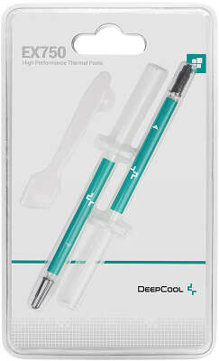 Термопаста Deepcool EX750 (3г, шприц, 6.2W/м-К, -50°C to +250°C) (R-EX750-GY030C-G-1)
