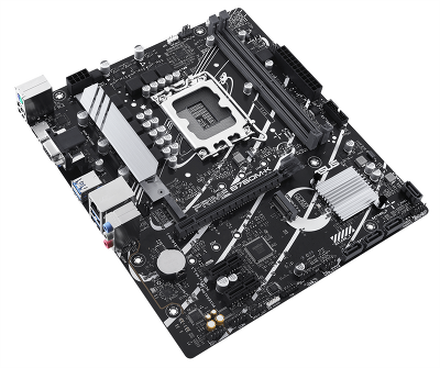 Материнская плата ASUS PRIME B760M-K, LGA1700, B760, 2*DDR5, 4*SATA, 2*M.2, 4*USB 3.2, 2*USB 2.0, 1*PCIx16, 2*PCIx1, HDMI+VGA, mATX; 90MB1FI0-M1EAY0