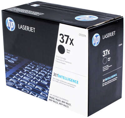 HP 37X Black Original LaserJet Toner Cartridge (CF237X)