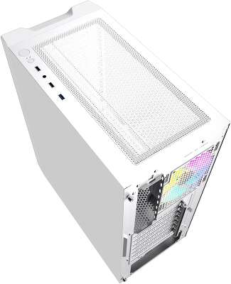 Корпус PowerCase Mistral Evo White, белый, ATX (CMIEW-F4S)