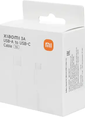 Кабель Xiaomi 3A USB-A to USB-C Cable, 1m (BHR087GGL)