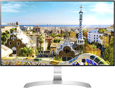 Монитор 27" LG 27MP89HM-S IPS FHD D-Sub, 2HDMI серебристый