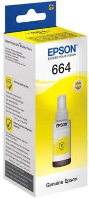 EPSON C13T66444A/C13T664498   Чернила для L100 ( yellow) 70 мл  