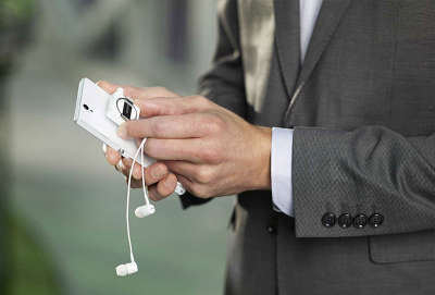 Гарнитура Sony SBH20, белая