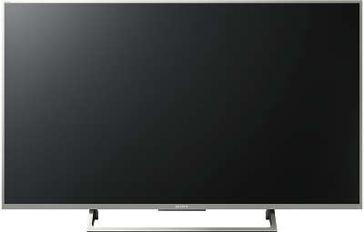 ЖК телевизор Sony 43"/108см KD-43XE8077 LED 4K Ultra HD с Android TV, серебристый