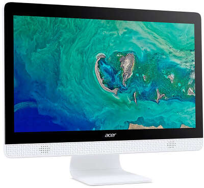 Моноблок Acer Aspire C20-820 19.5" HD+ J3710/4/1000/Multi/WF/BT/Cam/Kb+Mouse/W10,белый