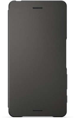 Чехол Sony Style Cover Flip SCR52 для Sony Xperia X, Black