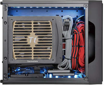 Корпус Thermaltake Case Suppressor F1, window, Black, w/o PSU, mITX