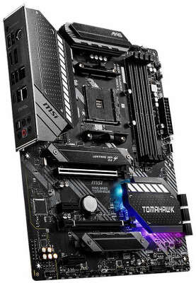 Материнская плата MSI MAG B550 TOMAHAWK Soc-AM4 AMD B550 4xDDR4 ATX AC`97 8ch(7.1) 1 x 2.5Gigabit + Gigabit Ethernet RAID+HDMI+DP