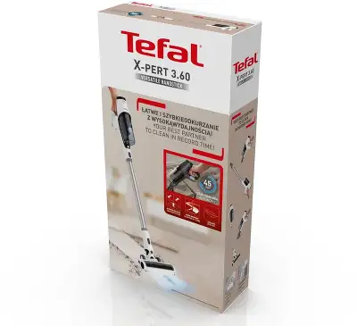 Пылесос Tefal Handstick TY6975WO белый/черный