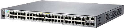 Коммутатор HP 2530 (J9778A) 48-портов 10/100BASE-T PoE+/SFP