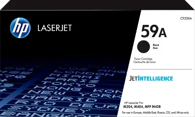 Картридж лазерный HP 59A CF259A черный бар.в компл. (3000стр.) для HP LJ M304/M404/MFP M428