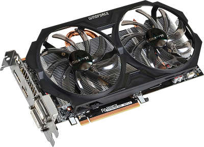 Видеокарта PCI-E AMD RadeOn R9 270 2048MB DDR5 Gigabyte [GV-R927OC-2GD]