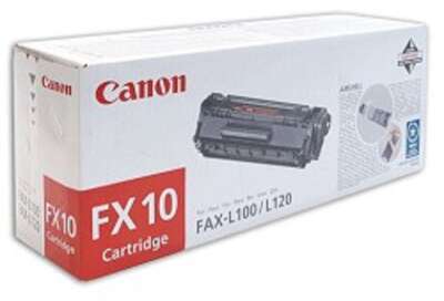 Canon FX-10 0263B002 Картридж для L100 / L120, Черный, 2000стр 