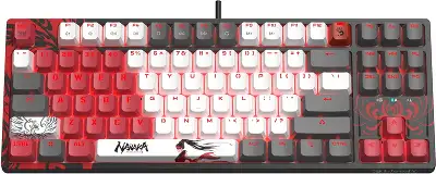 Клавиатура A4Tech Bloody S87 Naraka механическая черный/красный USB for gamer LED (S87 NARAKA)
