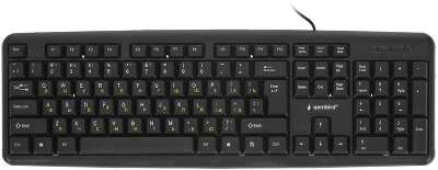 Клавиатура Gembird KB-8320UXL-BL,{ черный, USB, кабель 2 м., 104 клавиши}