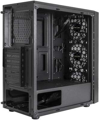 Корпус ExeGate EVO-8243, черный, ATX, Без БП (EX292859RUS)