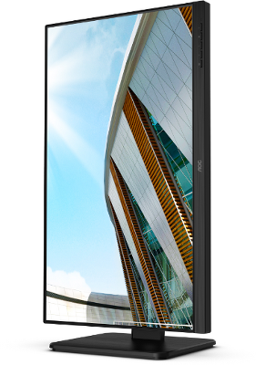 Монитор AOC 23,8" 24P2Q, 16:9, IPS, FHD, 4ms, 300cd, 75Hz, VGA, DVI, HDMI, DP, USB, SPK, HAS