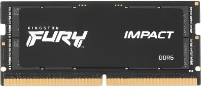 Память оперативная/ Kingston 64GB 5600MT/s DDR5 CL40 SODIMM (Kit of 2) FURY Impact PnP