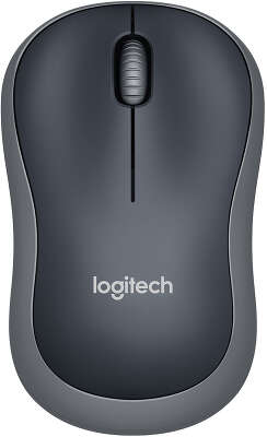 Мышь беспроводная Logitech Wireless Mouse M185 Swift Grey USB (910-002252)