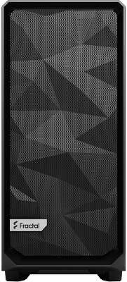 Корпус Fractal Design Meshify 2 Compact Light Tempered Glass, черный, ATX, Без БП (FD-C-MES2C-03)