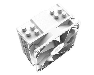 Кулер для процессора ID-COOLING SE-214-XT ARGB WHITE LGA1700/1200/115X/AM4 (16шт/кор, TDP 180W, PWM, 4 тепл.трубки прямого контакта, FAN 120mm, Addressable RGB LED, белый) RET