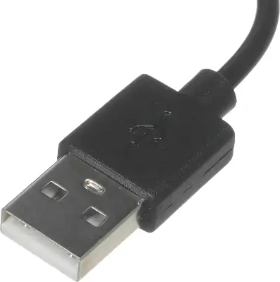 Разветвитель USB 2.0 Buro BU-HUB4-U2.0 4порт. черный