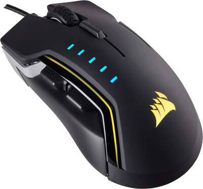 Мышь Corsair Gaming™ GLAIVE RGB Aluminum Black