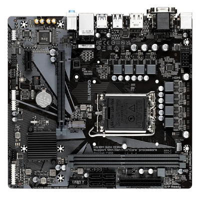 Материнская плата GIGABYTE H610M S2H V3 DDR4, LGA1700, H610, 2*DDR4, 4*SATA, 1*M.2, 2*USB 3.2, 4*USB 2.0, 1*PCIx16, 1*PCIx1, D-Sub+HDMI+2*DP, mATX