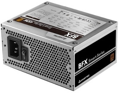 Блок питания Chieftec Smart BFX-350BS (ATX 2.53, 350W, SFX, 80 PLUS BRONZE, Active PFC, 90mm fan) OEM