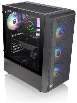 Корпус Thermaltake S200 TG ARGB, черный, ATX, Без БП (CA-1X2-00M1WN-00)
