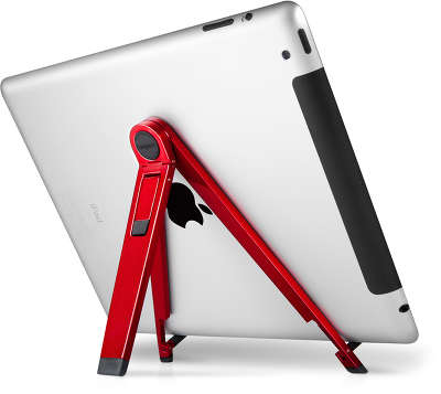 Стальная подставка TwelveSouth Compass для iPad, красная [12-1108]