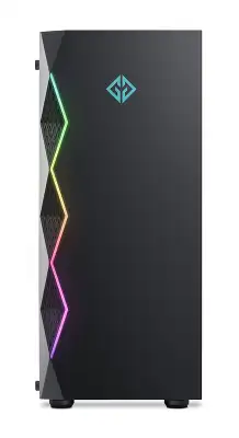 Корпус GMNG OGC-G110 черный без БП ATX 5x120mm 2xUSB2.0 1xUSB3.0 audio bott PSU