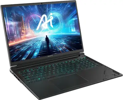 Ноутбук Gigabyte G6X Core i7 13650HX 16Gb SSD1Tb NVIDIA GeForce RTX4060 8Gb 16" IPS FHD+ (1920x1200) Windows 11 Home grey WiFi BT Cam 7300mAh (9KG-43KZ854SH)