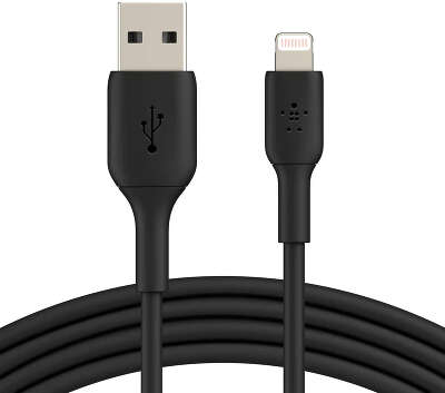 Кабель Belkin Boost Charge USB to Lightning, 1 м, Black [CAA001bt1MBK]
