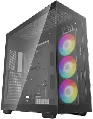 Корпус Deepcool CH780 черный без БП ATX 9x120mm 9x140mm 4x180mm 4x200mm 4xUSB3.0 audio bott PSU