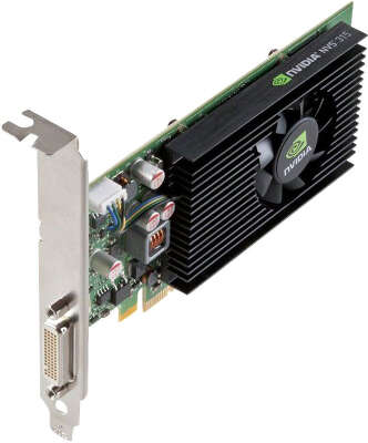 Видеокарта PNY NVS 315 1GB PCI-E DSM59 2DPx3 48 Cores LP DSM-59 to dual DP OEM