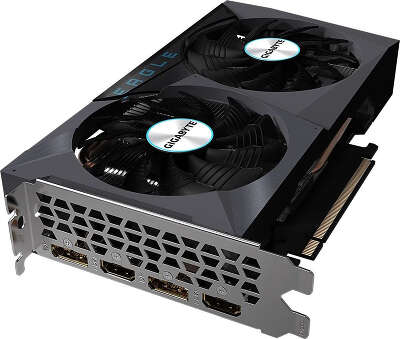 Видеокарта GIGABYTE NVIDIA nVidia GeForce RTX 3050 EAGLE 8Gb DDR6 PCI-E 2HDMI, 2DP