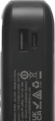 Мобильный аккумулятор Hoco J151 10000mAh 2A черный (53350)