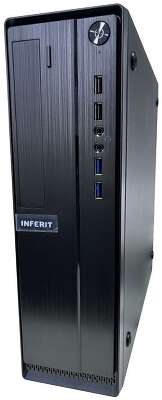 Корпус FoxLine FL-207-TFX230B-85-INF (FL-207-TFX230B-85-INF) |FL-207-TFX230B-85-INF| mATX case, black, w/PSU TFX 230W 85+ Bronze, w/2xUSB2.0+2xUSB3.0, w/pwr cord, w/ 8cm FAN, w/2xHD-Audio to 2in1, Combo Audio, w/INFERIT logo