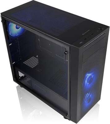 Корпус Thermaltake Versa J22 TG RGB, черный, ATX, Без БП (CA-1L5-00M1WN-01)