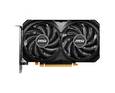 Видеокарта MSI PCI-E nVidia GeForce RTX 4060 8G VENTUS 2X (8Gb/GDDR6/128 bit/HDMI, DP) RTL (RTX 4060 VENTUS 2X BLACK 8G OC)