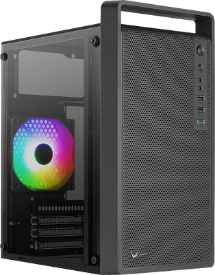 корпус Formula V Line CS-109-G mATX USB3.0x1/USB2.0x2/audio (ex Aerocool)